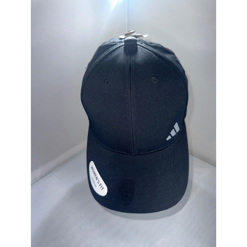 Adidas AEROREADY Womens Fit Baseball Cap Black Performance Hat New NWT